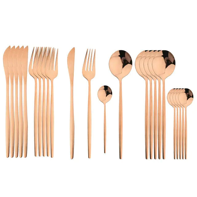 24-delige RVS Bestekset – Aurinox