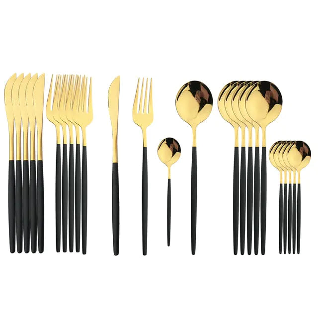 24-delige RVS Bestekset – Aurinox