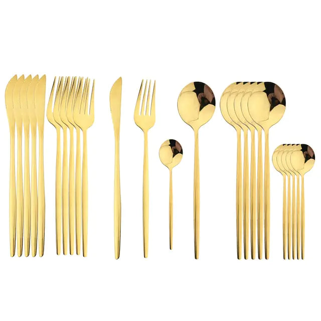 24-delige RVS Bestekset – Aurinox