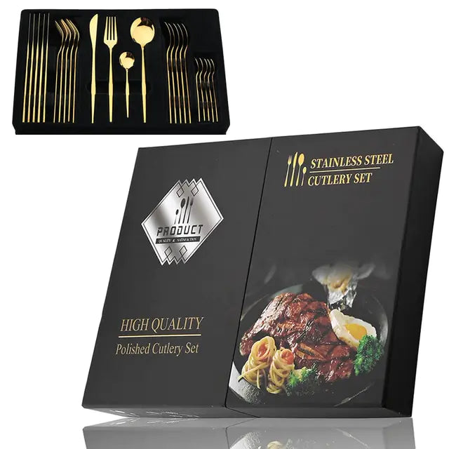 24-delige RVS Bestekset – Aurinox