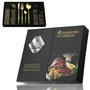 24-teiliges Edelstahl Besteckset – Aurinox