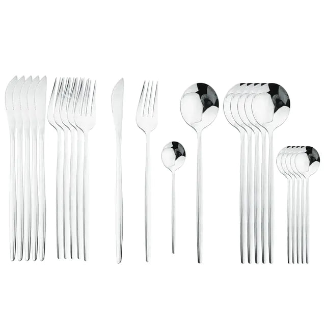 24-delige RVS Bestekset – Aurinox