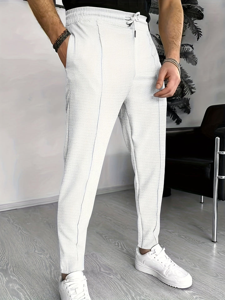 Bequeme Waffel Jogginghose für Herren - Finn