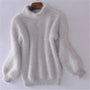 Lässiger Angora-Strickpullover für Damen - Livia