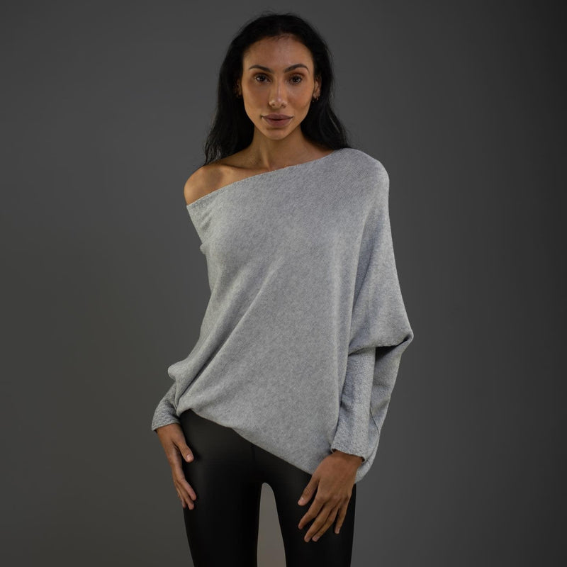 Trendiger Off-Shoulder Damenpullover - Livia