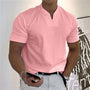 Atmungsaktives Herren-Fitnessshirt mit V-Ausschnitt - Timo