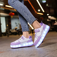 Trendige Rollschuhe - GlideGlow