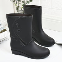 Waterdichte Dames Regenlaarzen comfortabel met Antislipzool – Elora