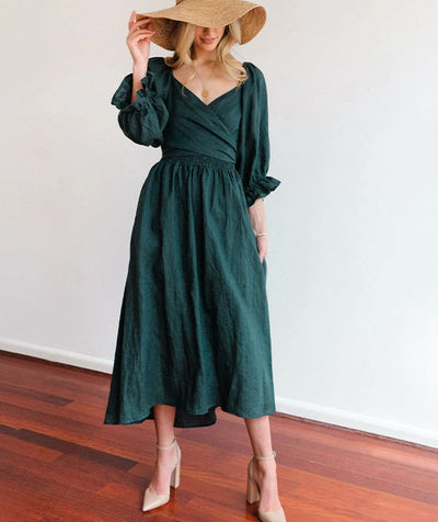 Zweiseitiges Maxi-Sommerkleid - Celina