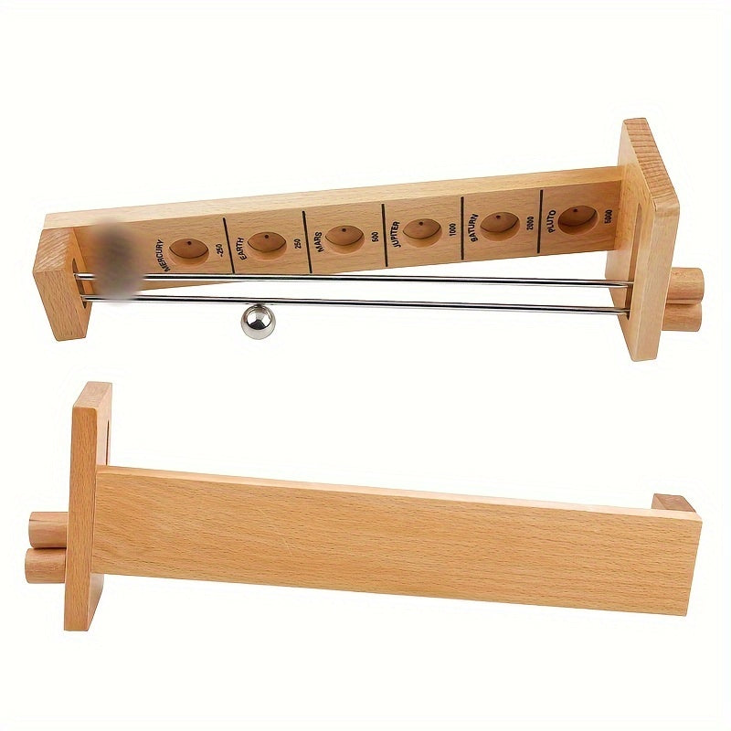 Wooden Stickball Game Space Adventure - SpaceBall Frenzy