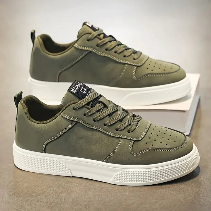 Herren-Wanderschuhe aus Wildleder mit bequemer Sohle und Stil - Marco