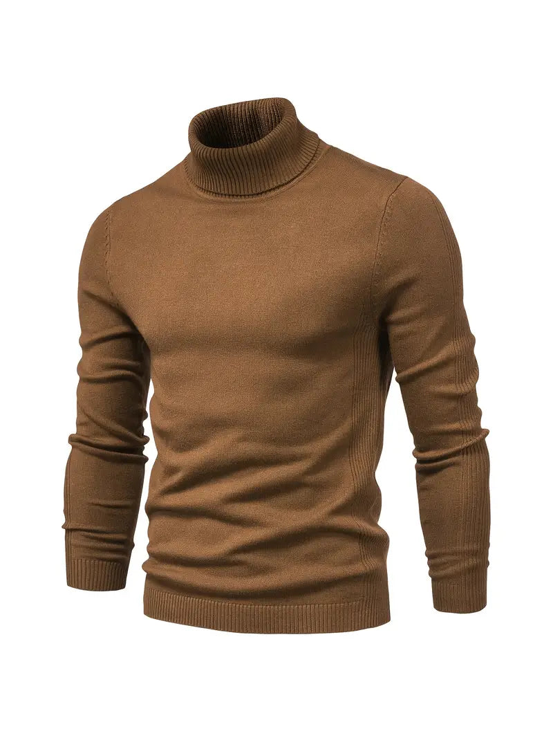 Trendiger Herrenrollkragenpullover - Lars