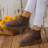Bequeme thermische Slip-on Snowboots - Sofia