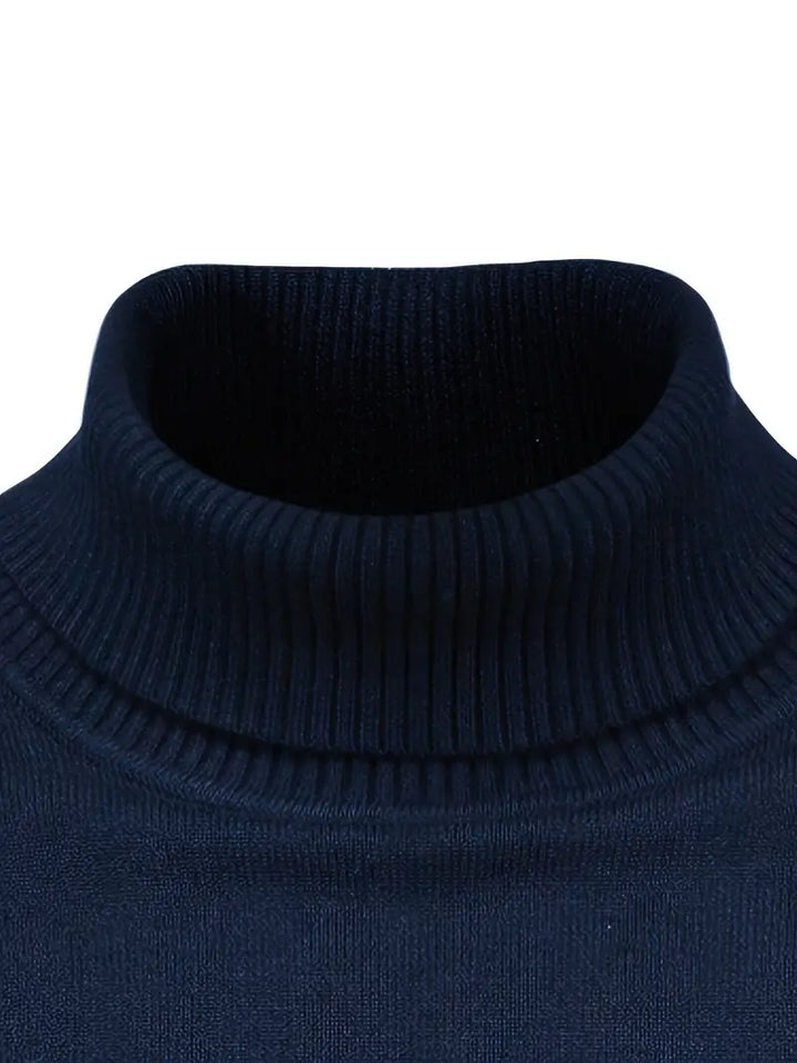 Trendiger Herrenrollkragenpullover - Lars