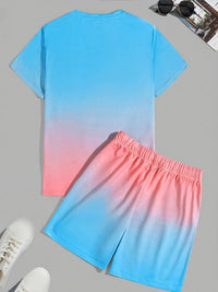 Trendsetter Herren-Sommer-Set aus T-Shirt und Shorts - CoolFlex