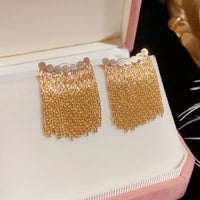 Long Tassel Earrings - Amira