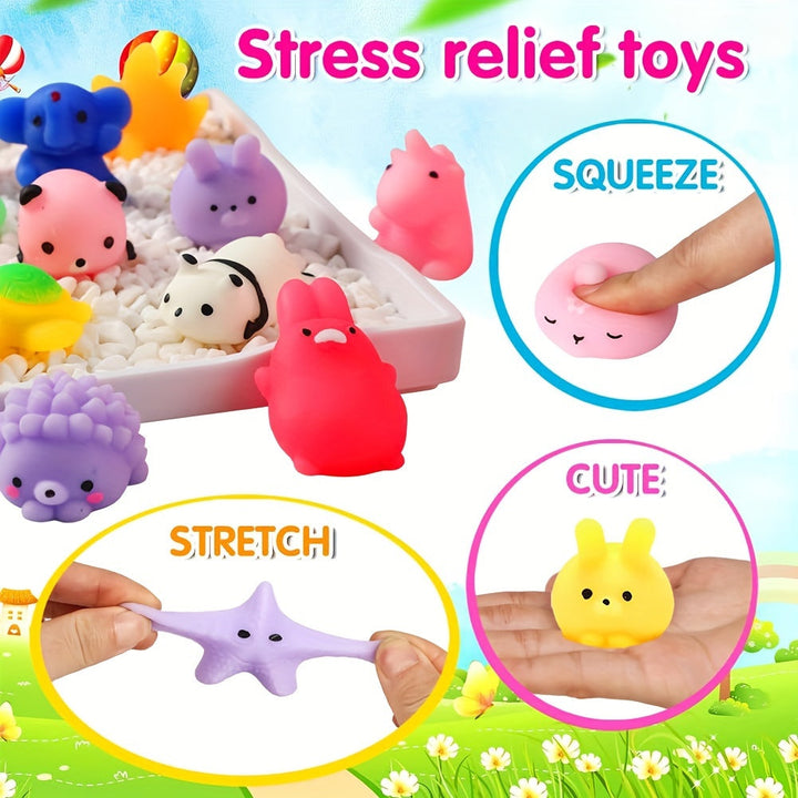 36 Shady Squishy Animal Toys - Kawaii Squeezies