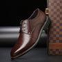 Stilvolle Herrenschnürschuhe mit Brogue-Details - Lennard