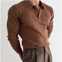 Trendiger Herren-Herbst-Polopullover - Oliver