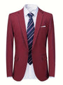 Klassischer einfarbiger Herrenblazer - Floris