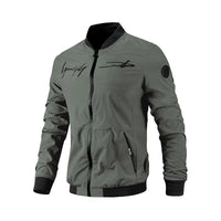 Bestickte Herren-Bomberjacke für die Übergangszeit – Leon