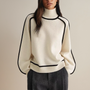 Stilvoller Damen Rollkragenpullover - Clara