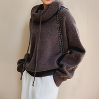 Merino Woll Damenrollkragenpullover - Lena