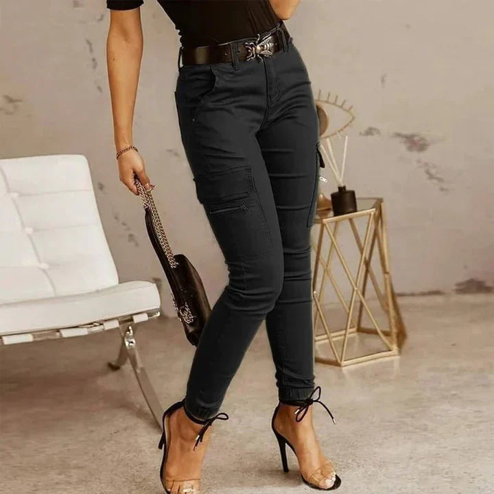 Damen Cargo-Jeans - Livia