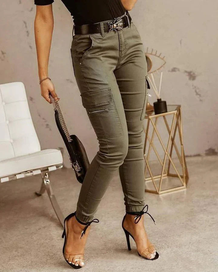 Damen Cargo-Jeans - Livia