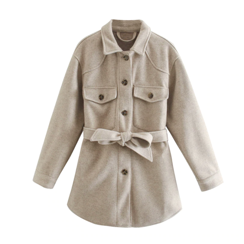 Dalia Damenjacke | Stilvolle halblange Wolljacke für Damen