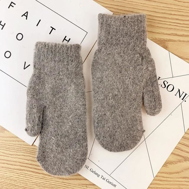 Nessa Plüsch Fäustlinge | Schön Warm & Stilvoll