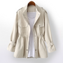 Kurzer Damen Trenchcoat – Clarisse