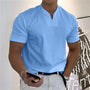 Atmungsaktives Herren-Fitnessshirt mit V-Ausschnitt - Timo