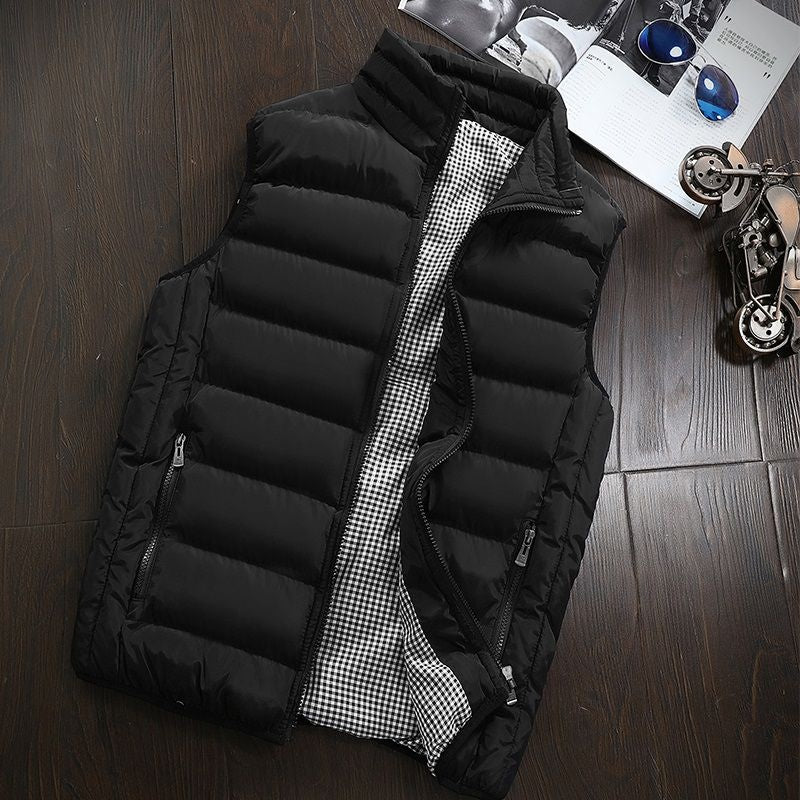 Wasserabweisende & gefütterte Herren-Bodywarmer mit Stehkragen - Henrik