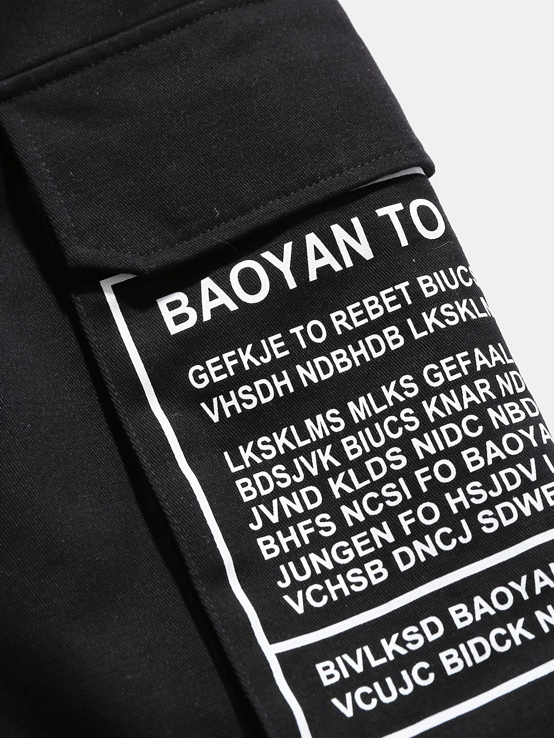 Heren Zomer Shorts met Letterprint Streetstyle Look - Milan