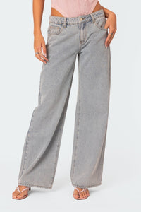 Damen Jeanshose mit Relaxed Fit - Skylar