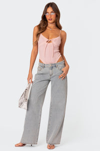 Damen Jeanshose mit Relaxed Fit - Skylar