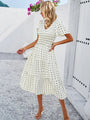 Herbstkleid mit lockerem Schnitt – Nadezhda