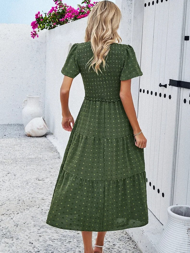 Herfstjurk met losse pasvorm – Nadezhda