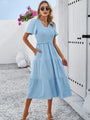Herbstkleid mit lockerem Schnitt – Nadezhda