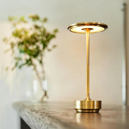 Luxuriöse kabellose LED-Tischlampe - Luna Glow