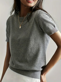 Damen Pullover mit kurzen Ärmeln – Mila