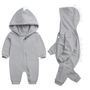 Süßer Baby Strampler mit Dinosaurierkapuze - DinoDream Onesie