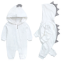 Süßer Baby Strampler mit Dinosaurierkapuze - DinoDream Onesie