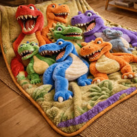 Dino Dream Blanket – Ultra Cozy & Playful Comfort 2