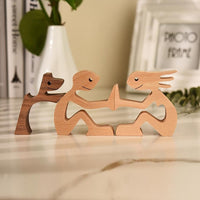 Hand-carved Dog Figurine - HeartBond