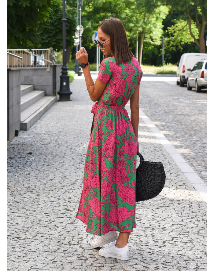 Sommerkleid mit Blumenmuster - Noëlle