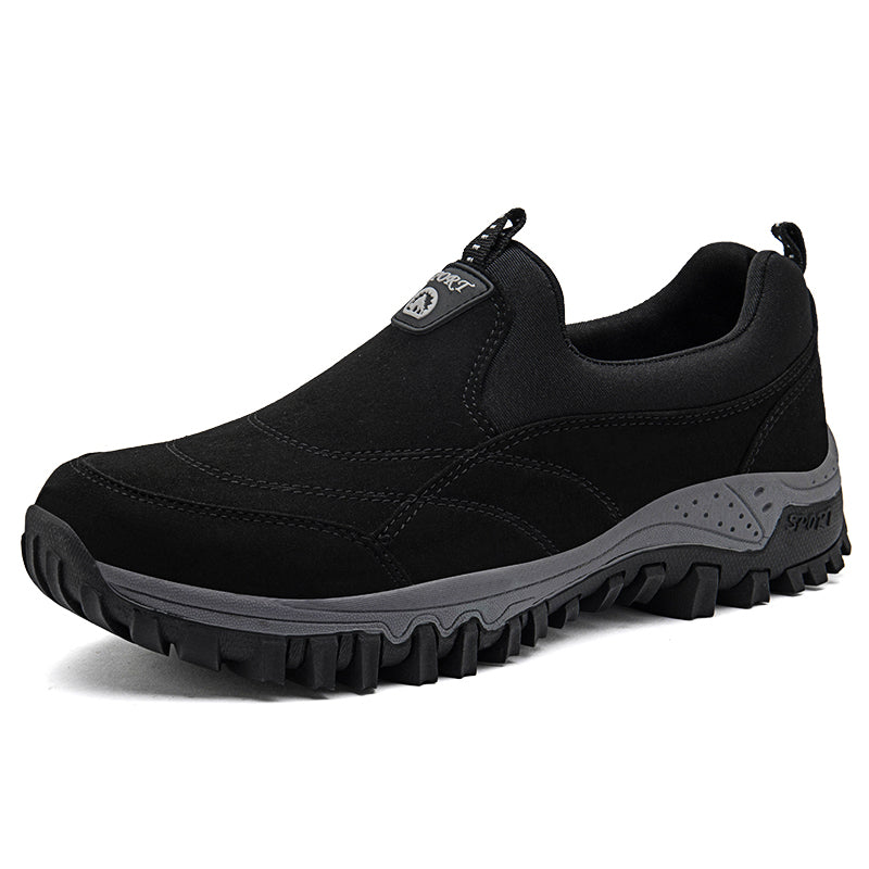 Luxuriöse Ergonomische Herren Slipper - Elias Comfort Fit