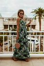 Boho Maxi-Kleid mit Blumenmuster für den Sommer – Yara
