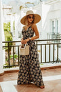 Boho Maxi-Kleid mit Blumenmuster für den Sommer – Yara